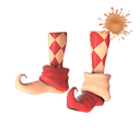 Harlequin's Hooves