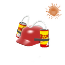 Unusual Bonk Helm (Flaming Lantern)
