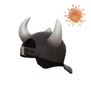 Unusual Hat Outta Hell (Frightened Poltergeist)
