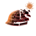 Unusual Defragmenting Hard Hat 17% (Open Mind)