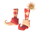 Harlequin's Hooves