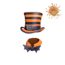 Strange Unusual Twisted Topper (Frightened Poltergeist)