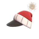 Unusual Crimbo Cap (Shining Bokeh)