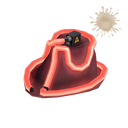 Unusual Ludicrously Lunatic Lunon Fedora (Delightful Doves)