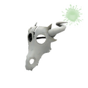 Unusual Pyromancer's Mask (Scorching Flames)