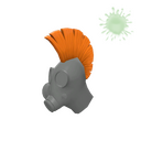 Unusual Flamehawk (Haunted Ghosts)