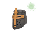 Strange Unusual Brass Bucket (Scorching Flames)