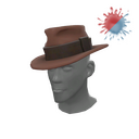 Strange Unusual Brimmed Bootlegger (Miami Nights)