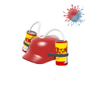 Unusual Bonk Helm (Orbiting Fire)