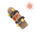 Strange Half-Pipe Hurdler
