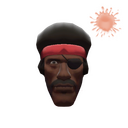 Unusual Demoman's Fro (Bubbling)
