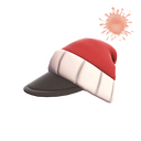 Unusual Crimbo Cap (Shining Bokeh)
