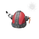 Unusual Tyrantium Helmet (Frostbite)