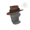 Strange Unusual Brimmed Bootlegger (Miami Nights)