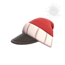 Unusual Crimbo Cap (Shining Bokeh)