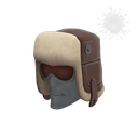 Unusual Frostbite Bonnet (Haunted Ghosts)