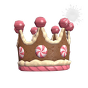 Unusual Candy Crown (Scorching Flames)
