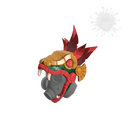 Unusual Feathered Fiend (Orbiting Fire)
