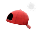 Unusual Backwards Ballcap (Scorching Flames)