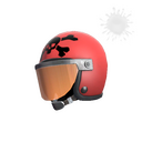 Unusual Death Racer's Helmet (Blizzardy Storm)