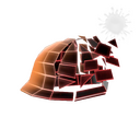 Unusual Defragmenting Hard Hat 17% (Galactic Gateway)