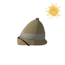 Unusual Shooter's Sola Topi (Orbiting Planets)