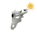 Unusual Pyromancer's Mask (Scorching Flames)