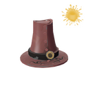 Unusual Pure Tin Capotain (Orbiting Fire)