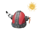 Unusual Tyrantium Helmet (Kill-a-Watt)