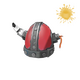 Unusual Tyrantium Helmet (Circling TF Logo)