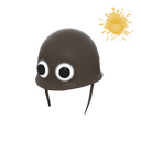 Unusual Thousand-Yard Stare (Orbiting Planets)