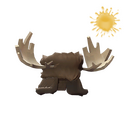 Strange Unusual Mooshanka (Shining Stag)