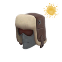Unusual Frostbite Bonnet (Haunted Ghosts)