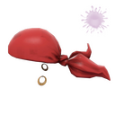 Unusual Pirate Bandana