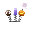 Unusual Spooky Head-Bouncers (Scorching Flames)