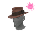 Strange Unusual Brimmed Bootlegger (Bubble Breeze)