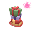 Unusual Towering Pile of Presents (Mirthful Mistletoe)