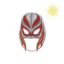 Unusual Large Luchadore (Flaming Lantern)