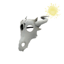 Unusual Pyromancer's Mask (Scorching Flames)