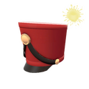 Unusual Stout Shako (Orbiting Fire)
