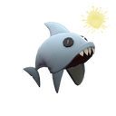 Unusual Cranial Carcharodon (Circling Heart)