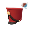 Unusual Stout Shako (Flaming Lantern)