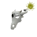 Unusual Pyromancer's Mask (Haunted Ghosts)