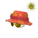 Unusual Hawaiian Hunter (Refracting Fractals)