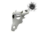 Unusual Pyromancer's Mask (Cloudy Moon)