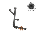 Unusual Plumber's Pipe (Scorching Flames)