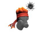 Unusual Fire Fighter (Orbiting Planets)