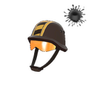Unusual Hazard Headgear (Circling TF Logo)