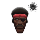 Unusual Demoman's Fro (Scorching Flames)