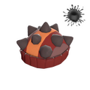 Unusual Bomb Beanie (Orbiting Fire)